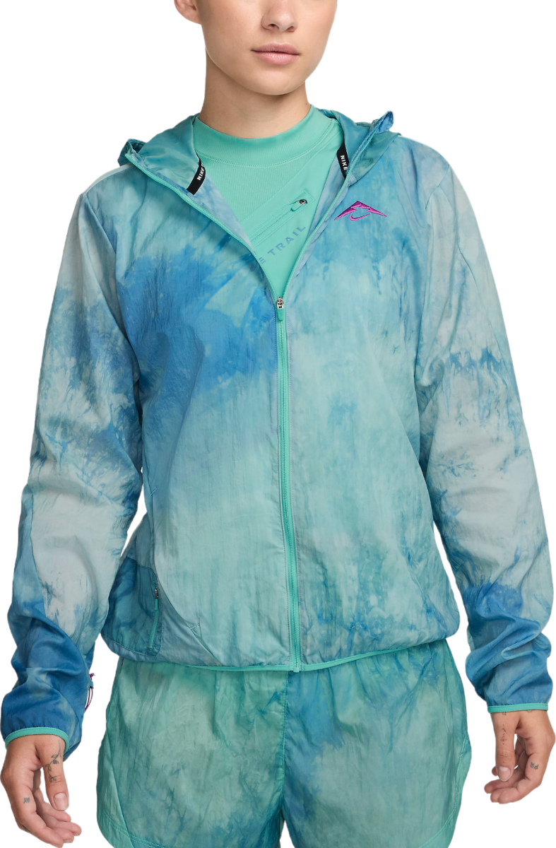 Vetrovka Nike Trail Jacket Tyrkysová | fn6853-300, 0