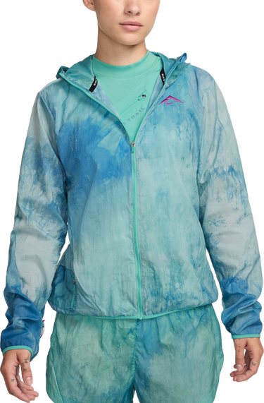 Vetrovka Nike Trail Jacket Tyrkysová | fn6853-300, 0