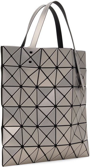 Tote bag BAO BAO ISSEY MIYAKE Geometric Pattern Metallic Tote Bag Šedá | BB46AG623, 1