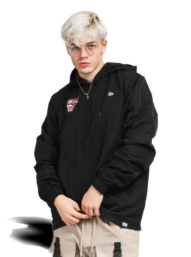 Vetrovka New Era NBA Seasonal Infill Print Windbreaker Bulls Čierna | 12869800