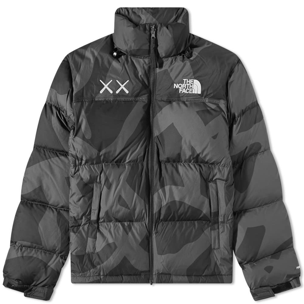 Prešívaná bunda The North Face KAWS Retro 1996 Nuptse Puffer Jacket Čierna | NF0A7WLU-7IL, 0