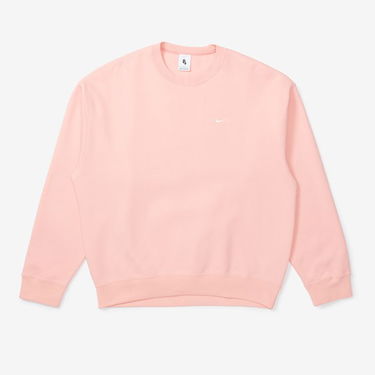 Mikina Nike Solo Swoosh Fleece Crew Ružová | CV0554-697, 0
