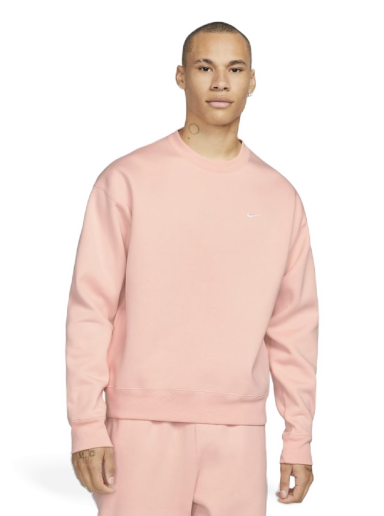 Mikina Nike Solo Swoosh Fleece Crew Ružová | CV0554-697