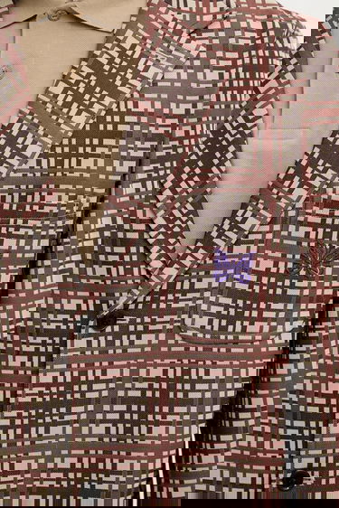 Bunda Needles Needles 2B Poly Jacquard Blazer Hnedá | RW310, 3