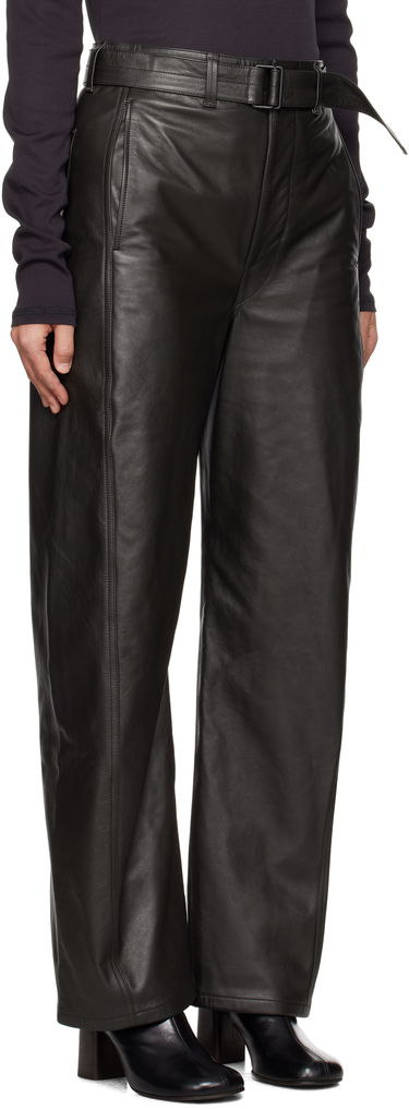 Nohavice LEMAIRE Twisted Belted Pants Čierna | PA1142 LL0095, 1