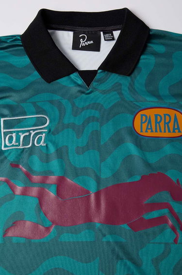 Polo tričko By Parra Polo Shirt With Print Zelené | 52102, 4