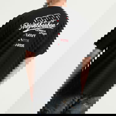 Tričko Neighborhood SS-8 Cards Technical Apparel T-Shirt Čierna | 252PCNH-ST08-BLK, 3