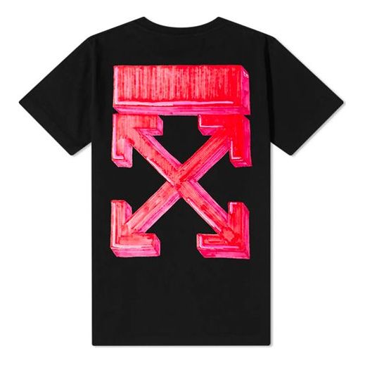Tričko Off-White Off-White Slim Marker T-Shirt Čierna | OMAA027E20JER0051025, 0
