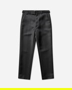 Wool Belted Trousers