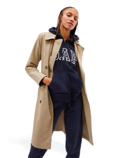 Mikina GAP Heritage Full Zip Hoodie Navy | 463503-01