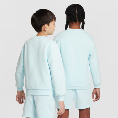 Mikina Nike Nike Sportswear Club Fleece Crew Sweatshirt Modrá | FD3006-474, 4