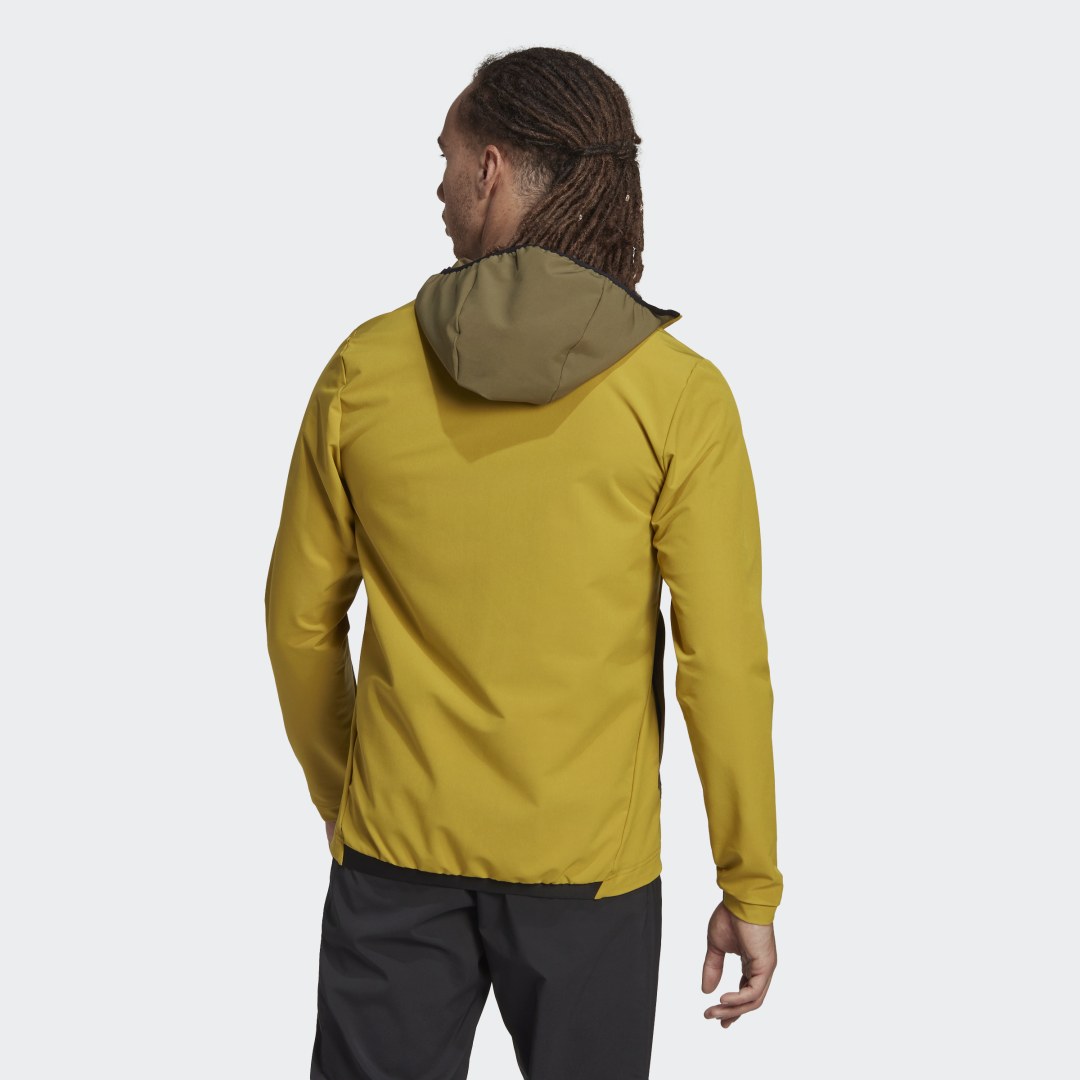 Bunda adidas Performance Terrex Multi Soft Shell Jacket Žltá | HI1587, 1