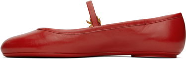 Tenisky a topánky Gianvito Rossi Gianvito Rossi Carla Ballerina Flats Červená | G22223-05GOM-NXF, 2