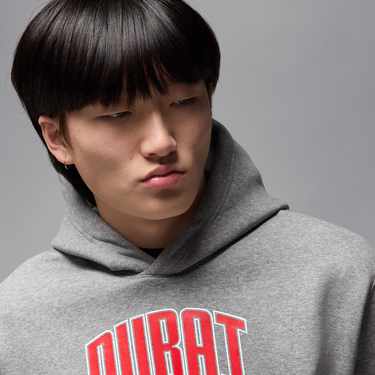 Mikina Jordan Jordan Dubai Fleece Hoodie Šedá | HQ0438-091, 4