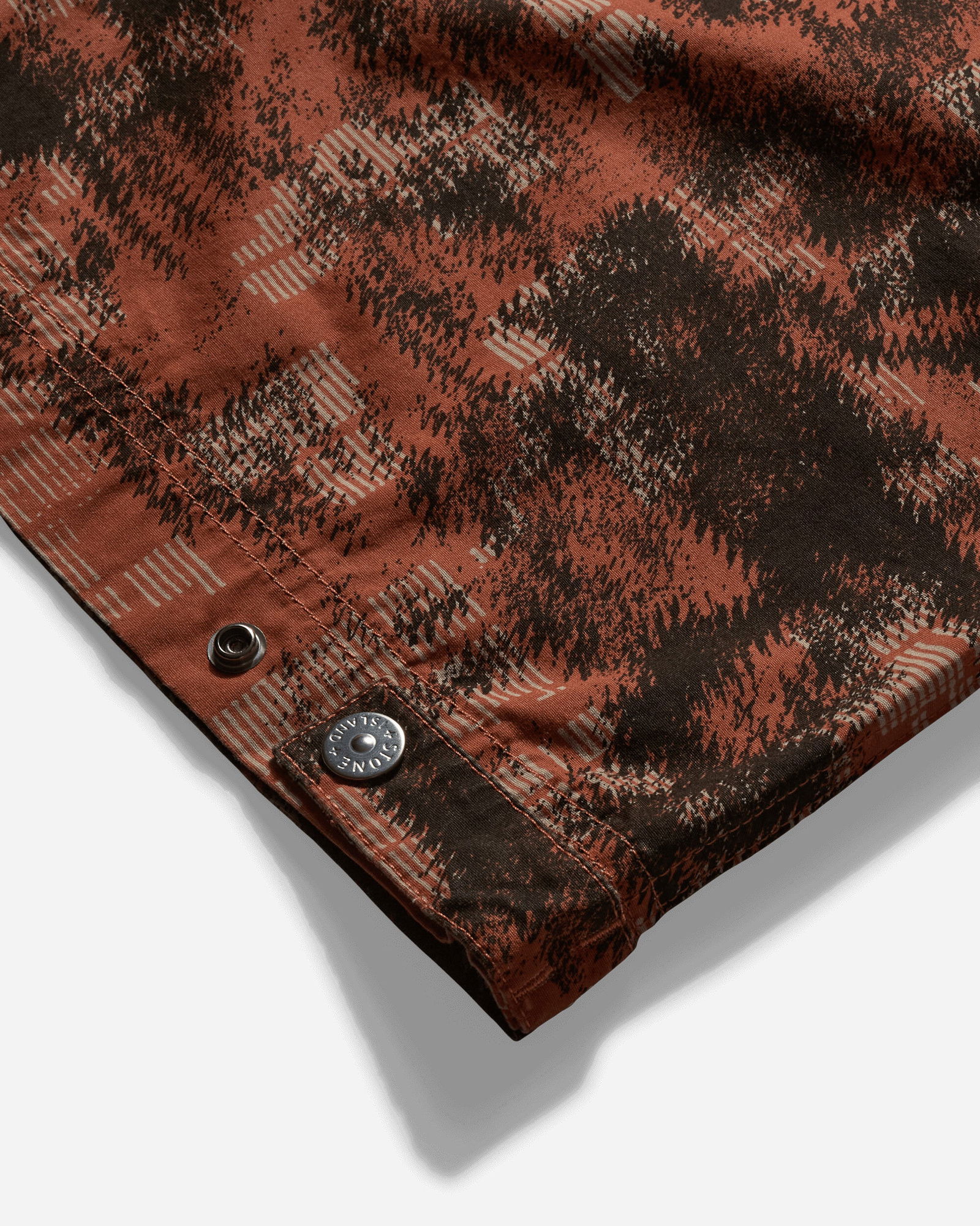 Camouflage Cotton Canvas Cargo Trousers