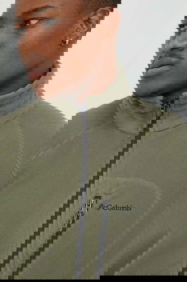 Mikina Columbia Fast Trek II Full Zip Fleece Zelené | 1420421.SS23, 3