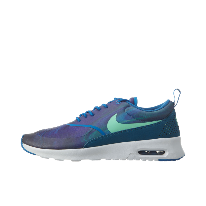 Tenisky a topánky Nike Air Max Thea Print Blue Spark Green Glow W Modrá | 599408-405