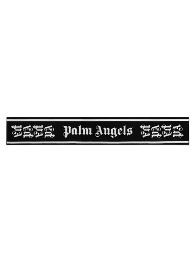 Šál Palm Angels Gothic Monogram Scarf Čierna | PMMA007F195720491001