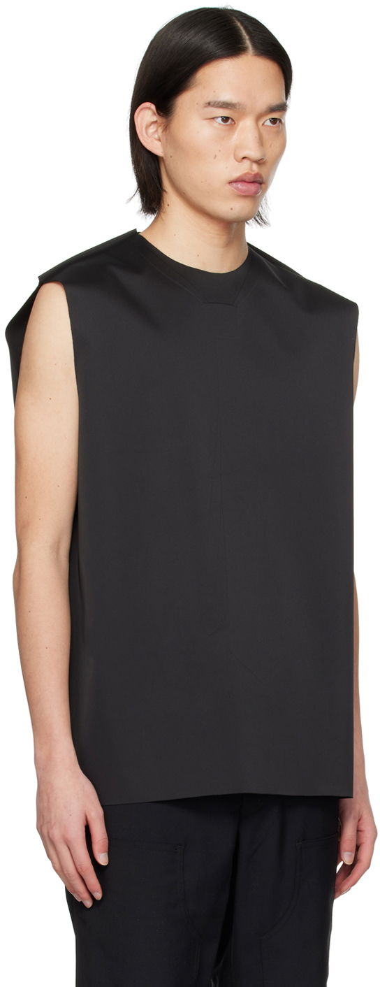 Tielko We11done We11done Tie Embossed Tank Top Čierna | WD-BL1-24-125-M-BK, 1
