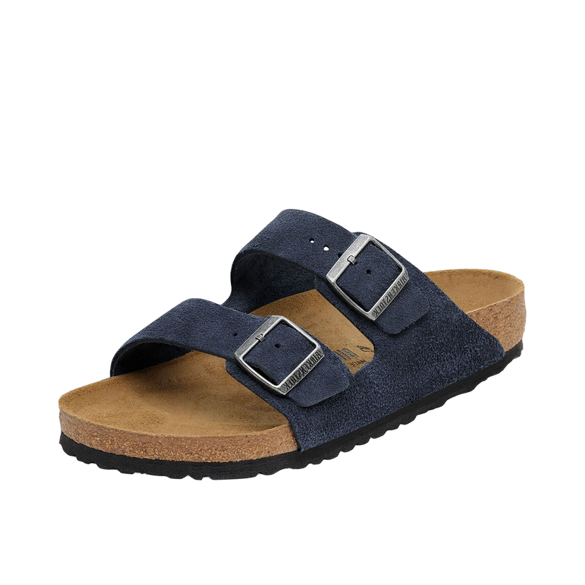Tenisky a topánky Birkenstock Arizona Suede Leather Narrow Fit Navy | 1030895