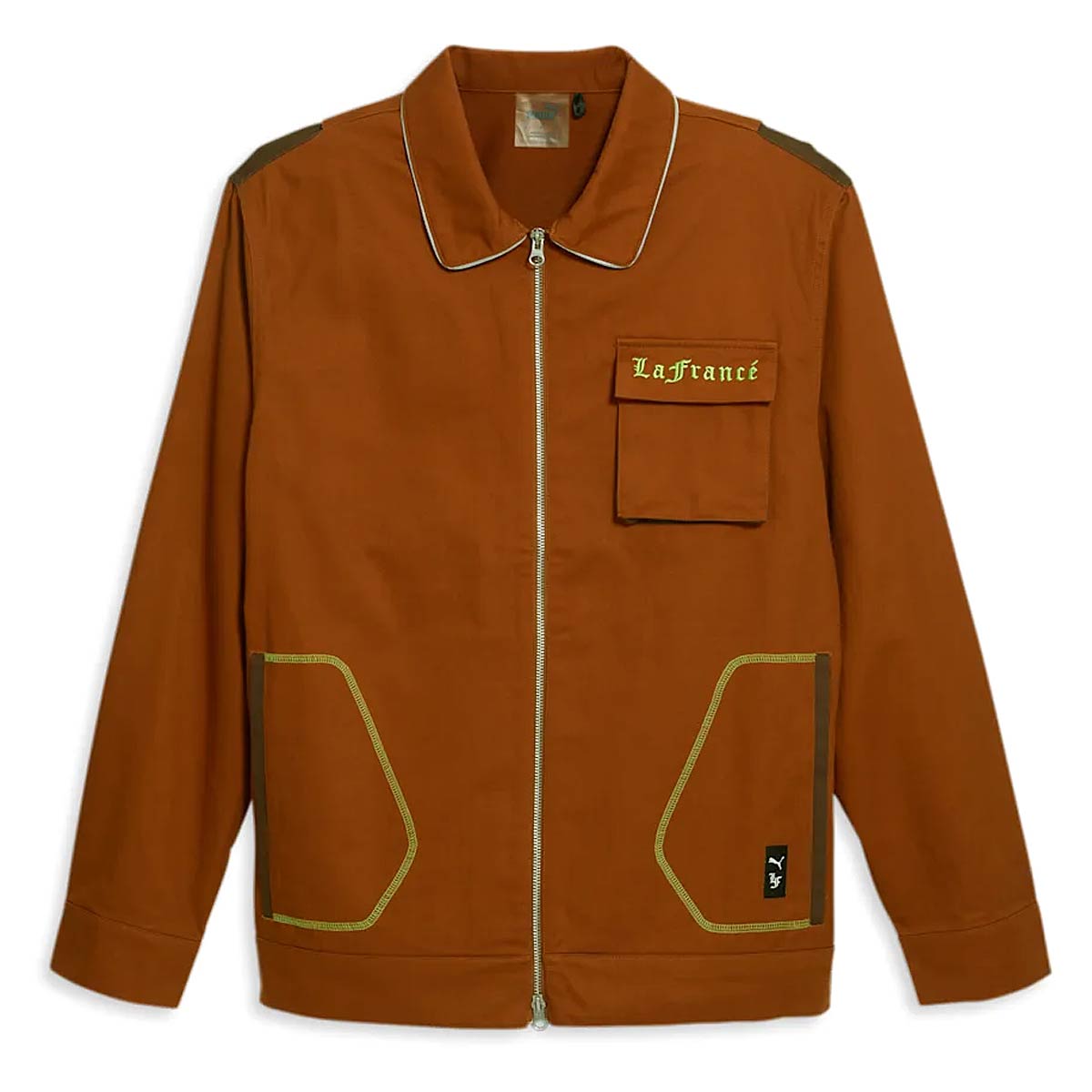 Bunda Puma HOOPS MELO BALL X LA FRANCE JACKET Hnedá | 622826_01, 1