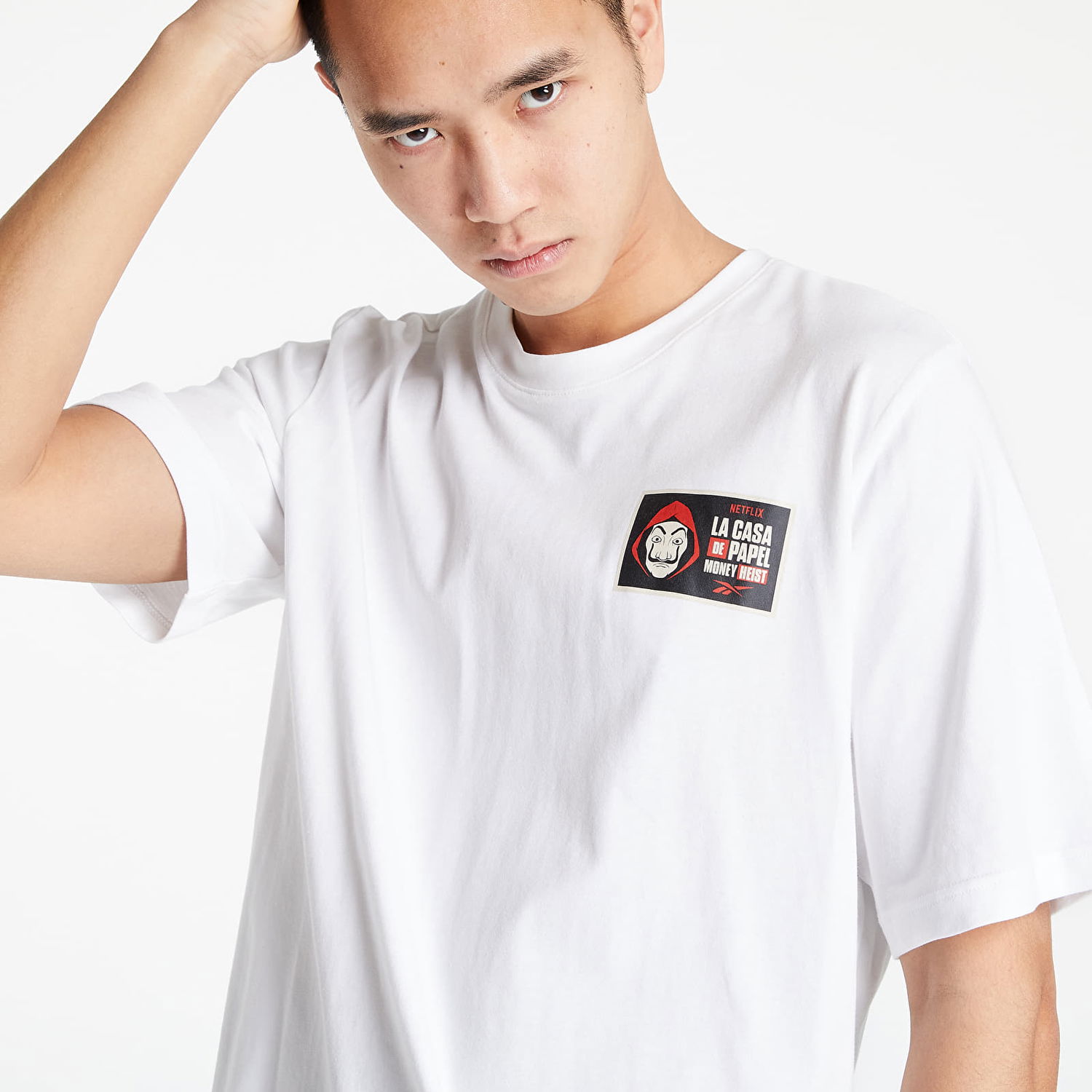 Tričko Reebok La Casa De Papel x Tee Biela | HH7094, 0