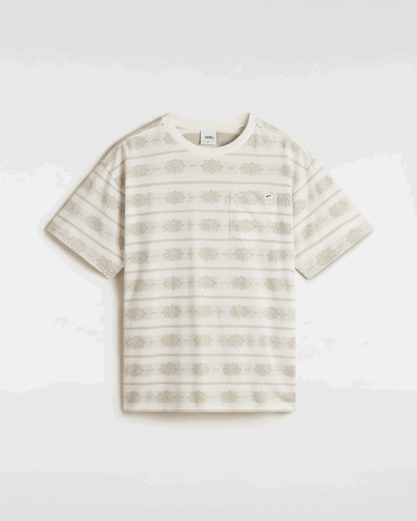 Tričko Vans Premium Shorebreak Knit T-Shirt XXL Biela | VN000MGWFS8, 0