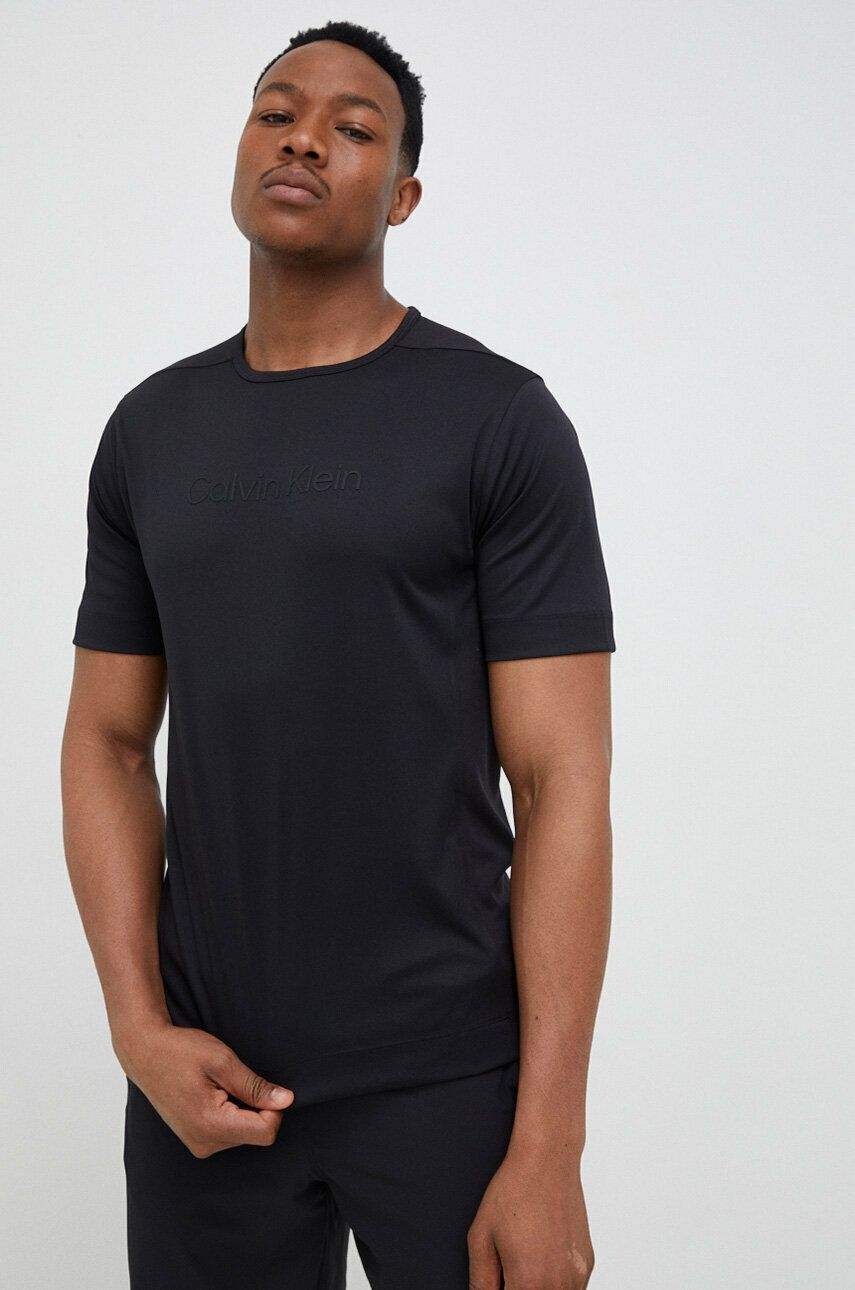 Tričko CALVIN KLEIN T-shirt Čierna | 00GMS3K107, 0