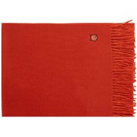 Šál MAISON KITSUNÉ Fox Head Patch Wool Scarf Červená | LM06201WA0018-M669, 1