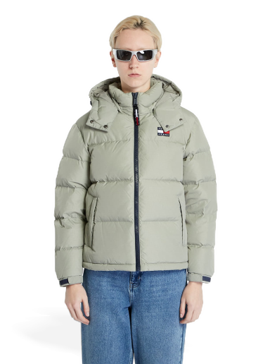 Prešívaná bunda Tommy Hilfiger Tommy Jeans Alaska Puffer Šedá | DW0DW14661 PMI