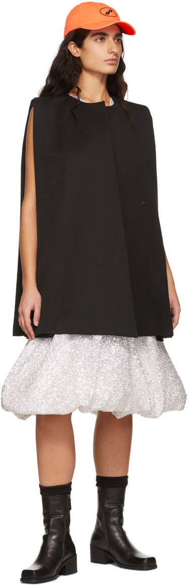Šaty We11done We11done Sequin Bubble Dress Metalická | WD-OP1-22-182-W-WH, 3