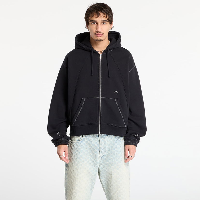 Mikina A-COLD-WALL* Millbank Zip Hoodie Čierna | ACWMW232 Black