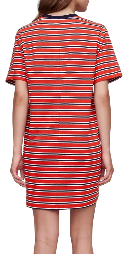 Šaty GAP Striped T-Shirt Dress Logo Americana Rôznofarebný | 727440-03, 1