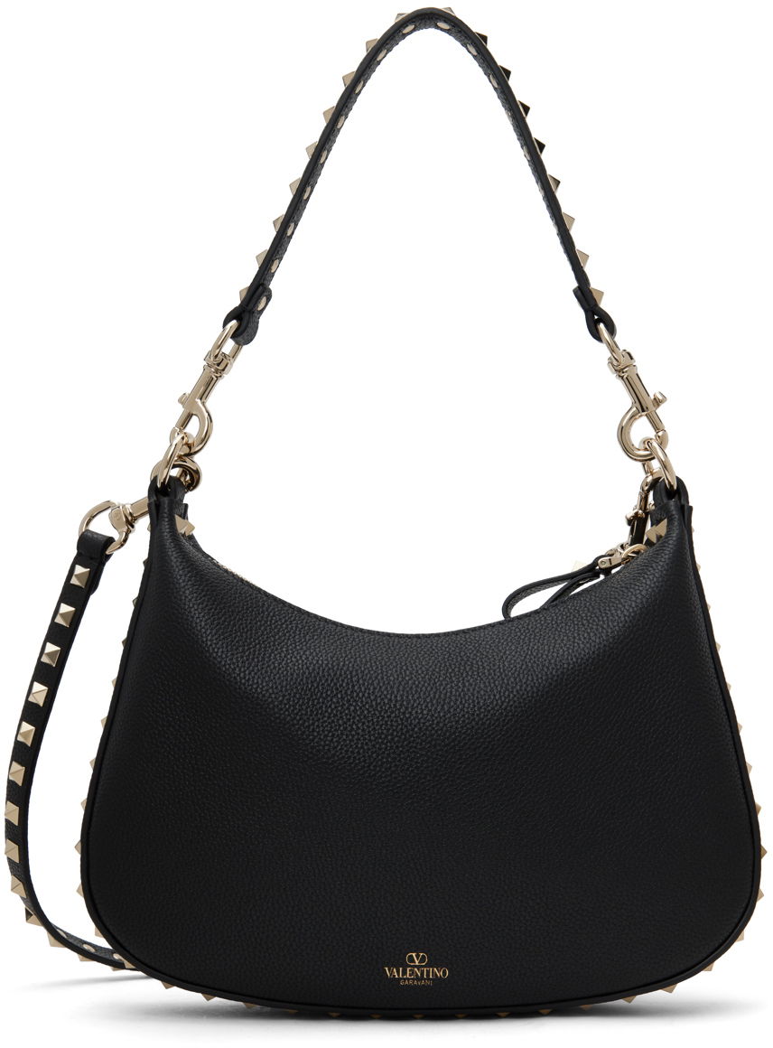 Taška cez rameno Valentino Garavani Small Rockstud Bag Čierna | 4W2B0M37TAG, 0