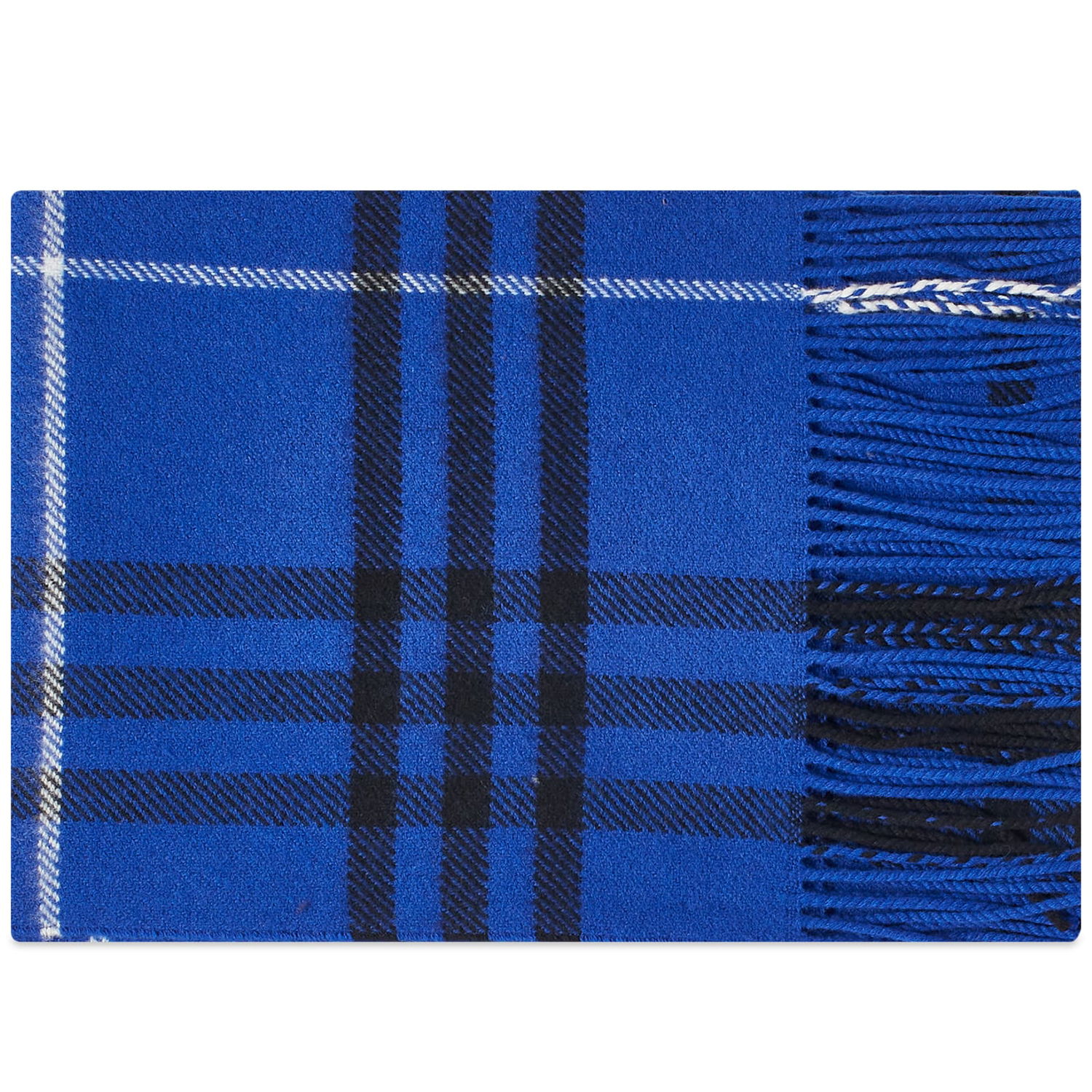 Šál Burberry Tartan Blend Merino Scarf Knight Navy | 8073684-B7323, 0