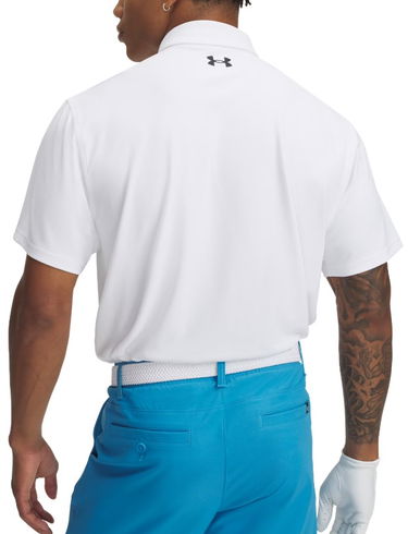 Polo tričko Under Armour UA T2G Pique Polo Shirt Biela | 1390123-100, 1