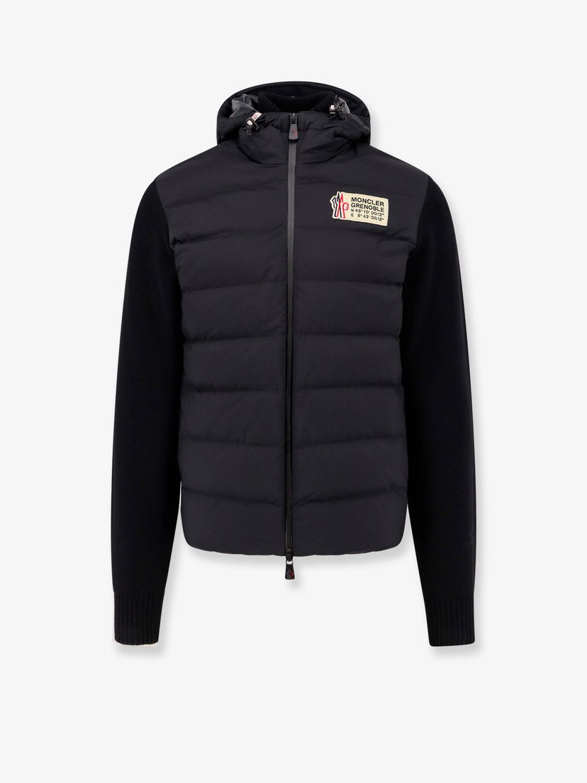 Prešívaná bunda Moncler Hybrid Down Jacket Čierna | 0979B00015M1122999