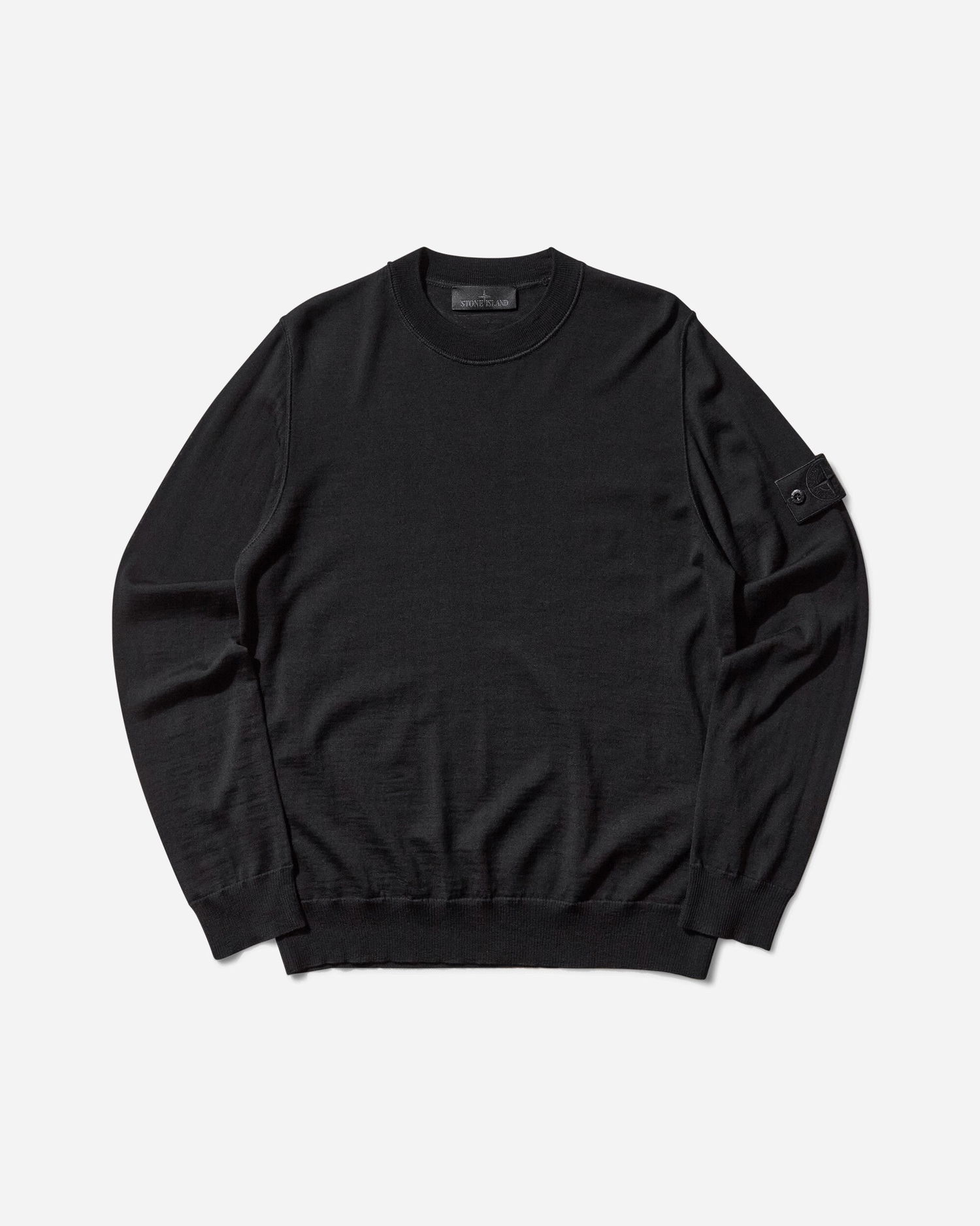 Sveter Stone Island Ghost Pure Light Wool Crewneck Sweater Čierna | K2S15-5100074-S00FC V0029, 1