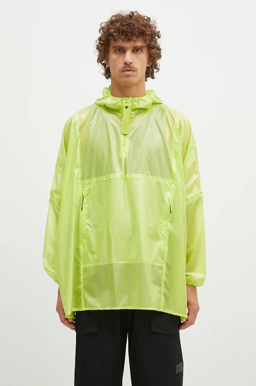 Vetrovka Rains Ultralight Anorak Jacket Zelené | 18880.REFLELIME, 0