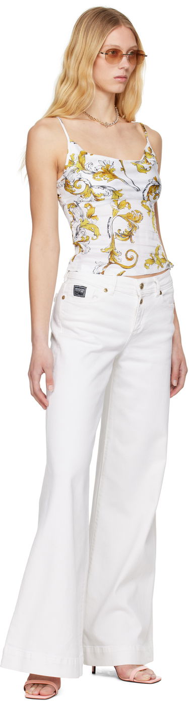 Tenisky a topánky Versace Versace Jeans Couture Baroque Buckle Emily Heeled Sandals Ružová | E78VA3S71_EZS190, 4