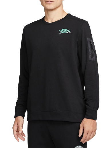 Mikina Nike Sweatshirt Dri-FIT D.Y.E. Čierna | dq7866-010