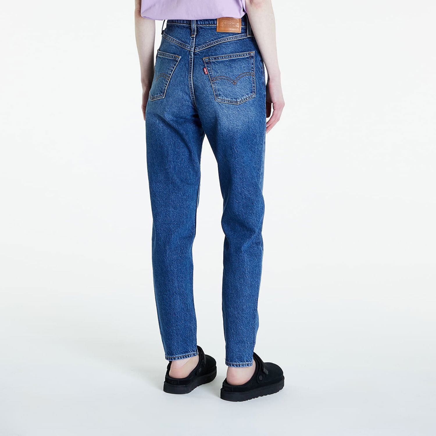 Nohavice a džínsy Levi's jeans ® 80's Mom Jeans Blue Modrá | A3506-0015, 1