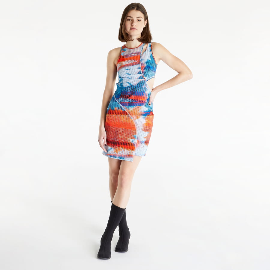 Šaty CALVIN KLEIN Wrapping Cut Out Dress Rôznofarebný | J20J220760 0K9, 0