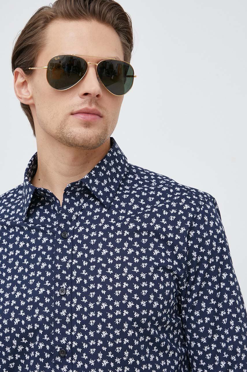 Košeľa Michael Kors slim Čierna | CS340058LA, 0