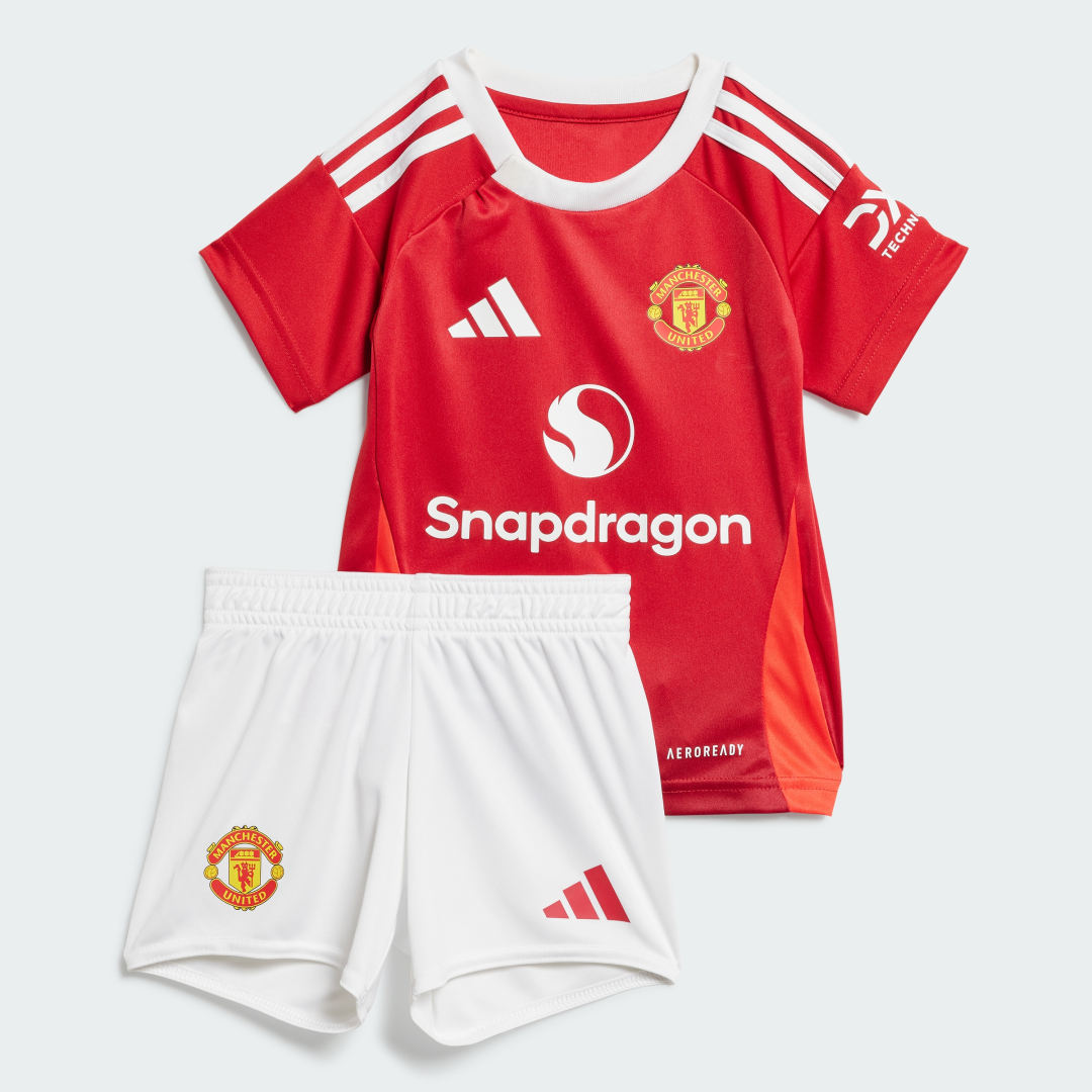 Súprava adidas Performance Manchester United 24/25 Home Kit - Baby Červená | IT1979, 0