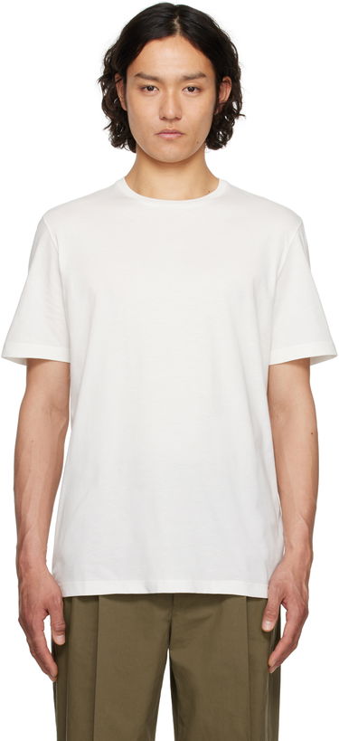 Tričko The Row Luke Cotton T-Shirt Biela | 120-K291, 4