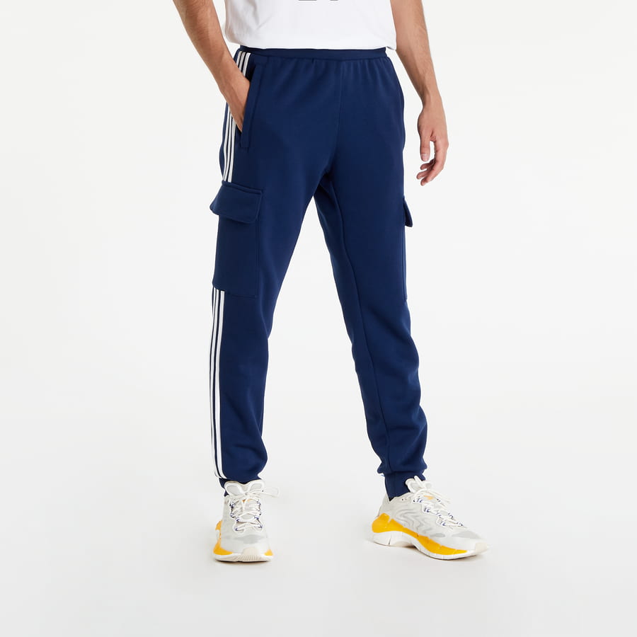 Cargo nohavice adidas Originals 3-Stripe Cargo Pants Navy | HK9687, 0