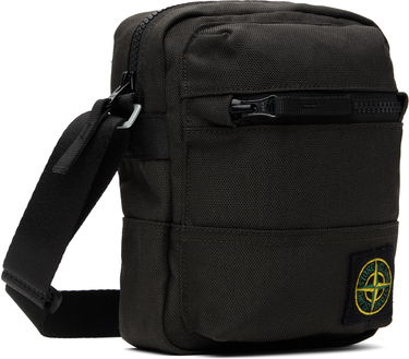 Taška cez rameno Stone Island Stone Island CORDURA 1500 Crossbody Bag Čierna | K1S15 9200014 S0075, 1
