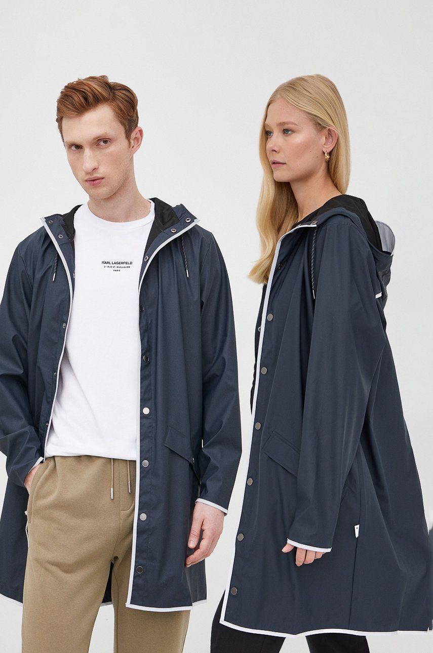 Bunda Rains Long Jacket Navy | 18540.54, 0