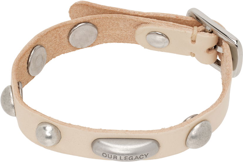 Náramok OUR LEGACY Slim Bracelet Béžová | A4248SDV